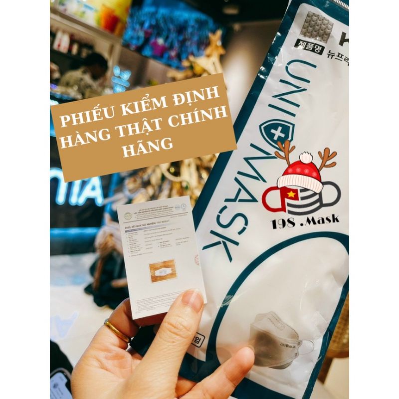 TÚI 10 CÁI KHẨU TRANG KF94 UNIMASK CHÍNH HÃNG KF94 HÀN QUỐC NHIỀU MÀU SẮC, LỌC BỤI KHÁNG KHUẨN 99%