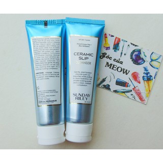 [30ml] Sữa rửa mặt Sunday Riley Ceramic Slip Cleanser