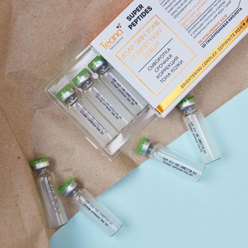 [Mã COS1904 giảm 8% đơn 300K] Serum dưỡng trắng TEANA ASAP Super Peptides | BigBuy360 - bigbuy360.vn