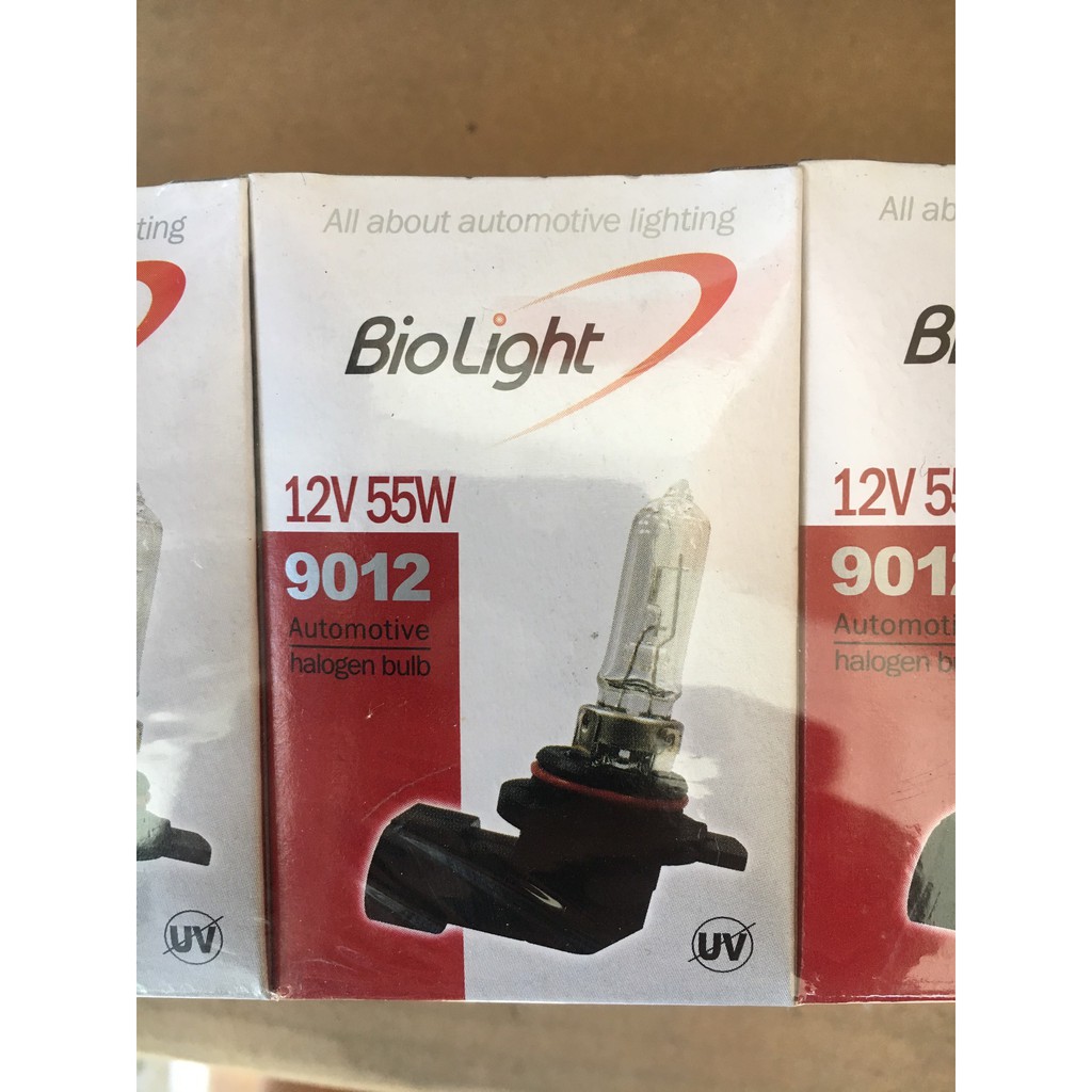 12V 55W 9012 Bóng đèn xe hơi Biolight