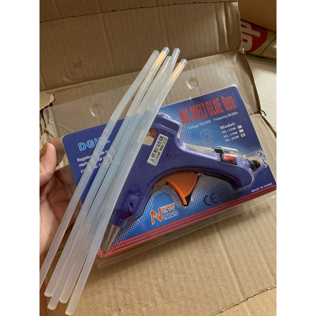 Súng Bắn Keo Tặng Kèm 5 Keo Nến
