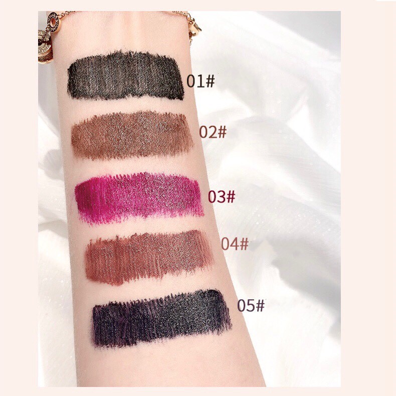 Chuốt mi NOVO nhiều màu làm cong mi dày mi chống lem tự nhiên 3D Long And Curly Thin Pipe Mascara NOVO42 | BigBuy360 - bigbuy360.vn