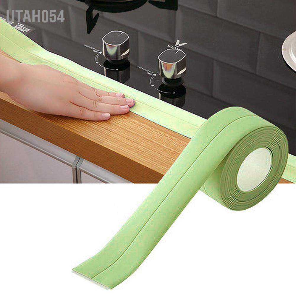 Utah054 Caulk Strip PVC Tự dính Băng keo Trang trí Chất bịt kín Trim Bảo vệ cạnh chống thấm
