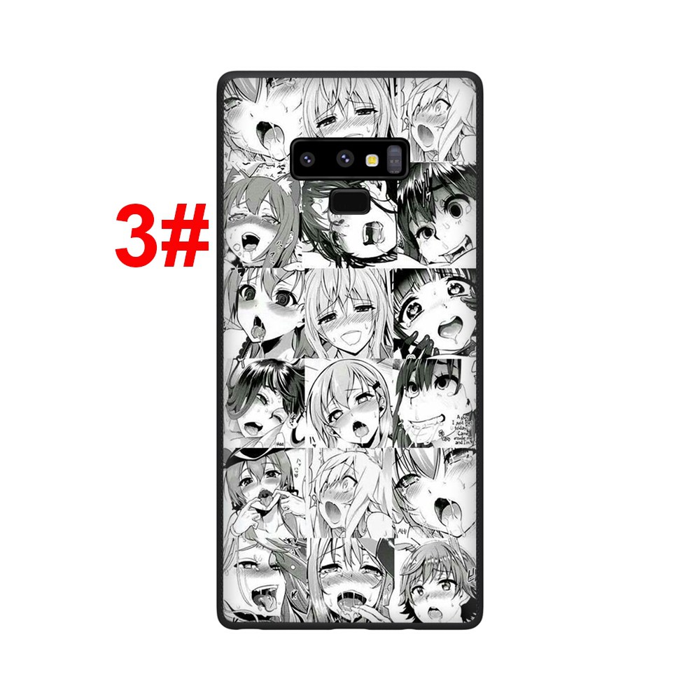 121F Cute Ahegao Anime Samsung S20 Plus Ultra Note 10 S10 Lite J4 J6 J8 2018 Plus Soft Silicone Case Back Cover