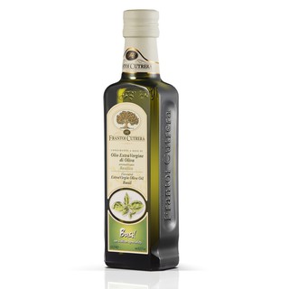 Dầu oliu hữu cơ ép lạnh nguyên chất vị húng quế cho bé 250ml - Frantoi