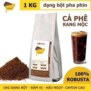 200G] Cà Phê Bột nguyên chất rang mộc 100% đậm đắng chuẩn Việt- thơm ngon - hậu ngọt - Cafe Honey Mys