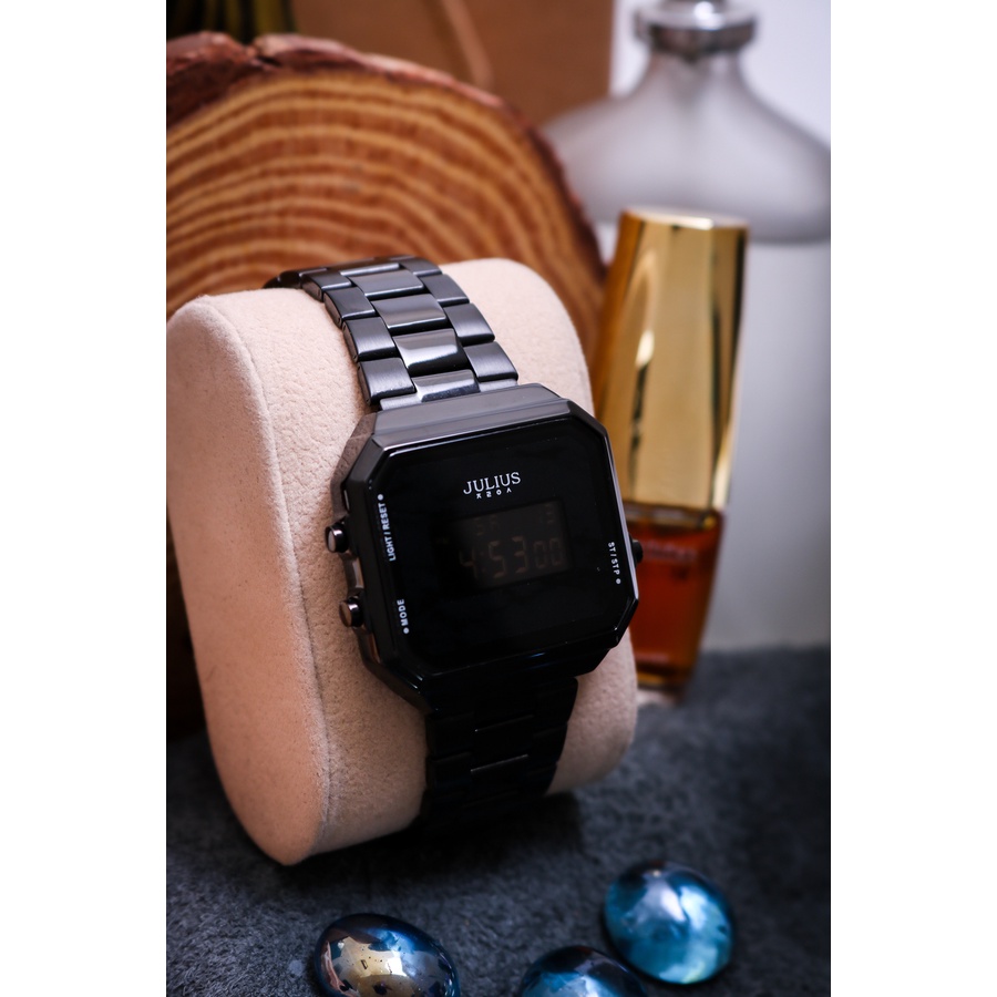 Đồng Hồ Nữ JA-1347C Julius Hàn Quốc Dây Thép