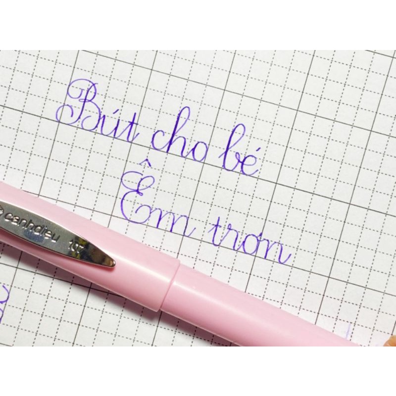 Bút cánh diều 107 dành cho học sinh tiểu học shop có ngòi thay thế bút luyện chữ đẹp bút mực nét thanh nét đậm