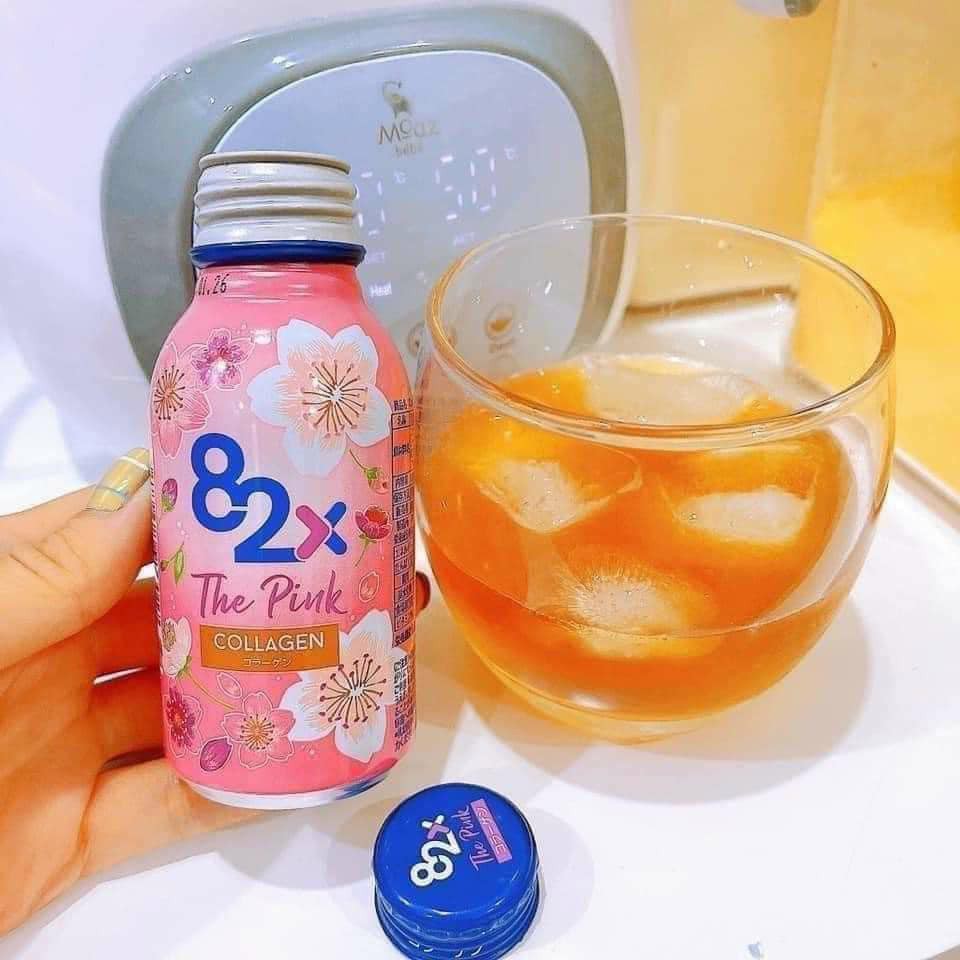 [1chai]Nước Uống Collagen 82x - The Pink - Hỗ Trợ Làm Đẹp Da