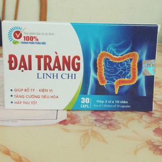 Đại tràng Linh Chi hộp 3 vỉ x 10 viên