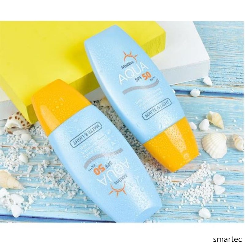 MISTINE (Hàng Mới Về) Kem Chống Nắng Bảo Vệ Da Khỏi Tia Uv Spf50 Pa + + + 40ml Sm