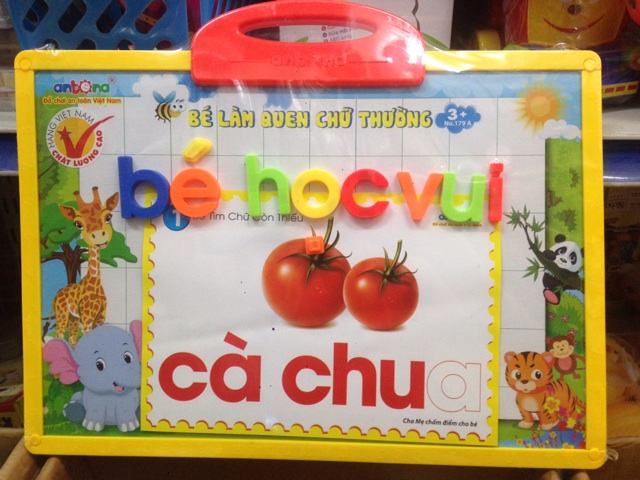 Bảng chữ cái thông minh có nam châm