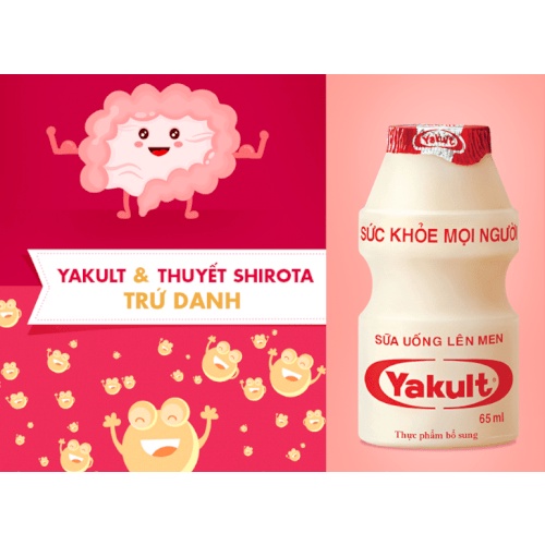 (Chỉ giao hỏa tốc HCM) Lốc 5 chai/10 Chai Sữa Chua Uống Lên Men Yakult 65ml/Chai