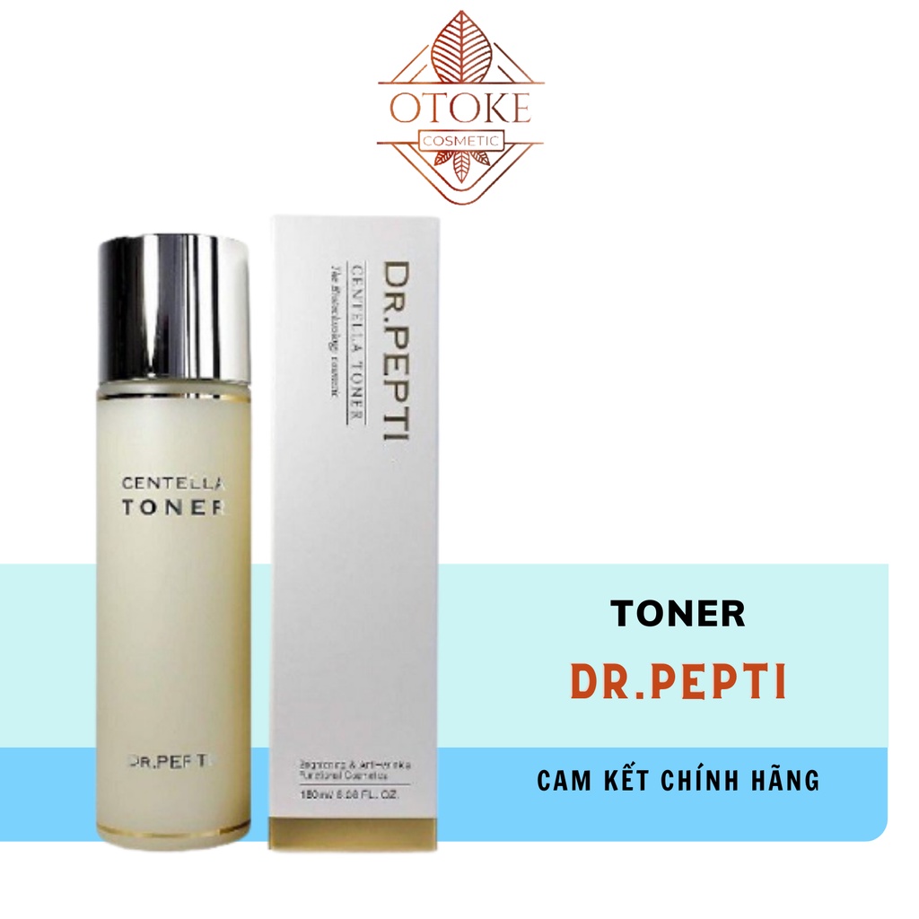 Toner Căng Bóng DR.PEPTI Hàn Quốc 180ml