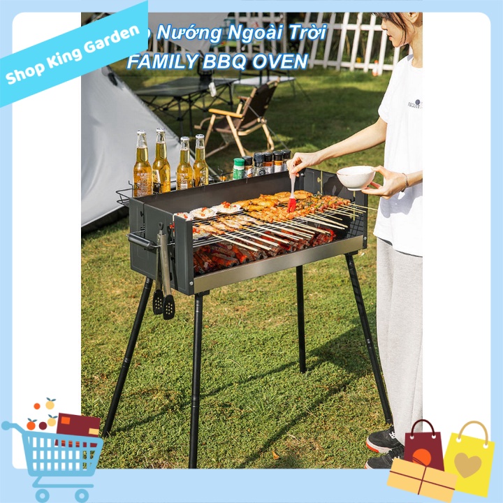 Bếp Nướng Ngoài Trời FAMILY BBQ OVEN - King's Garden