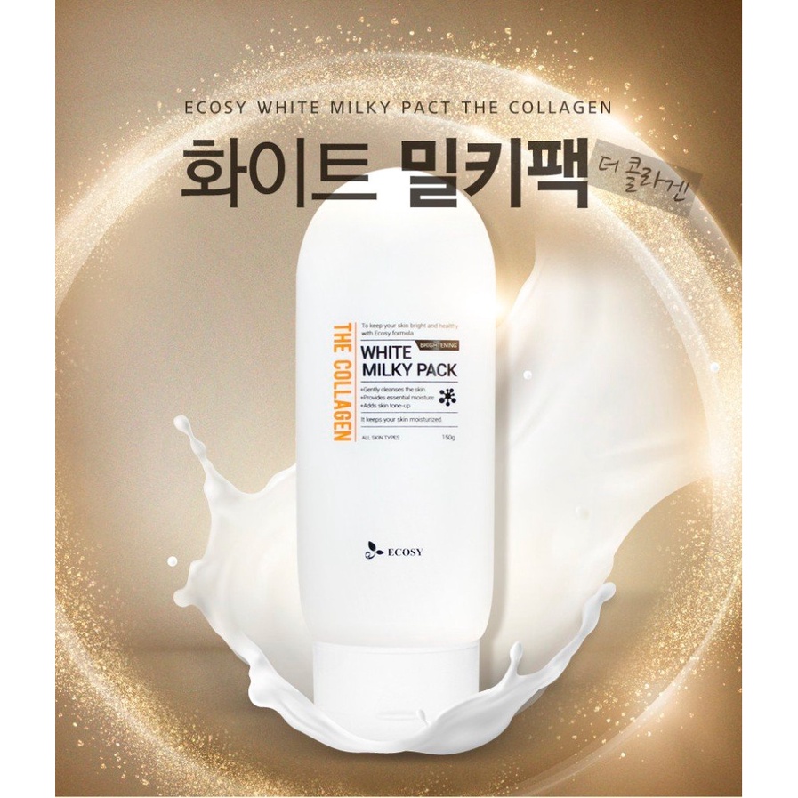 Kem dưỡng trắng da body The Collagen White Milky Pack ECOSY