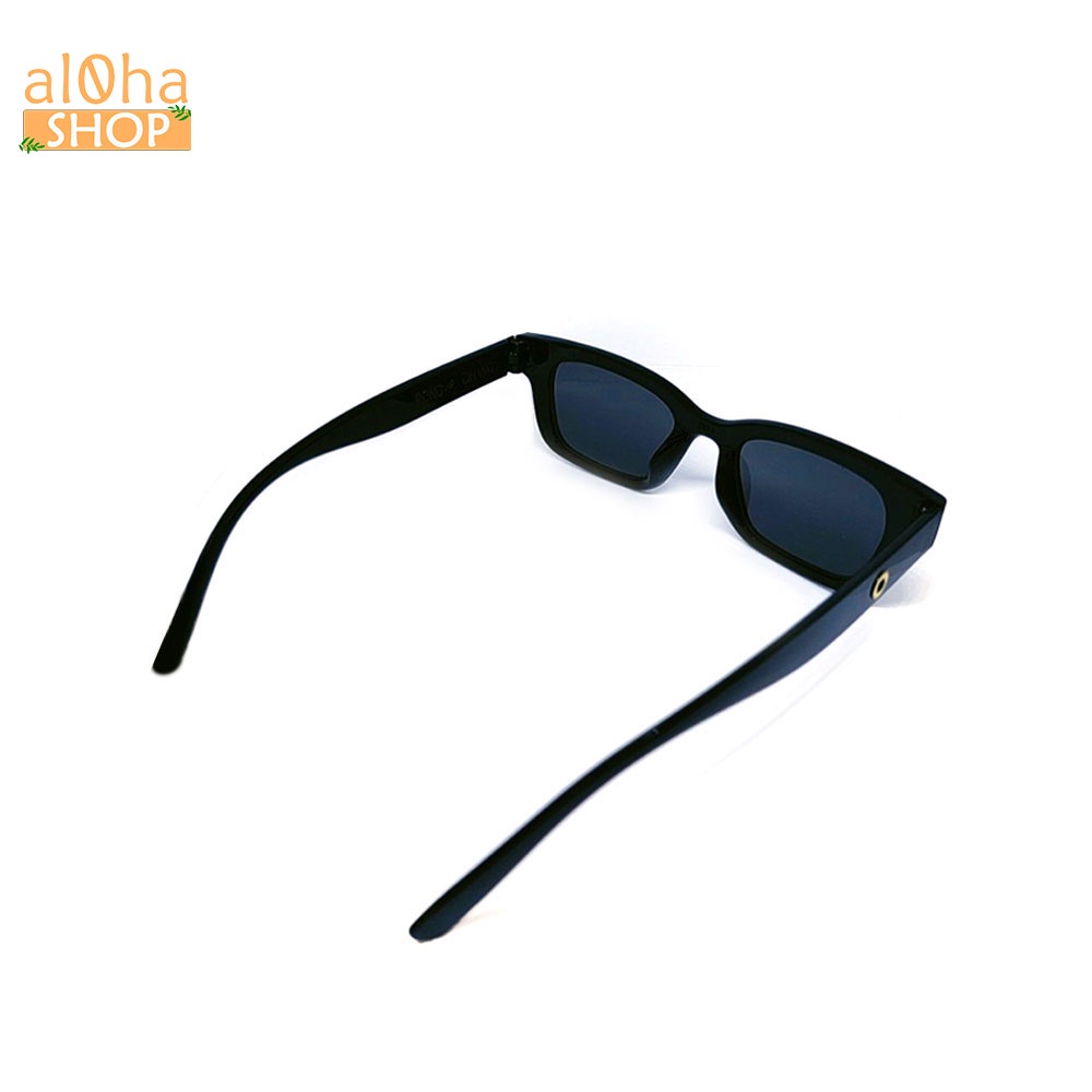 Kính mát thời trang chống nắng gọng nhựa chữ nhật K004 unisex nam nữ kính râm phong cách - al0ha Shop