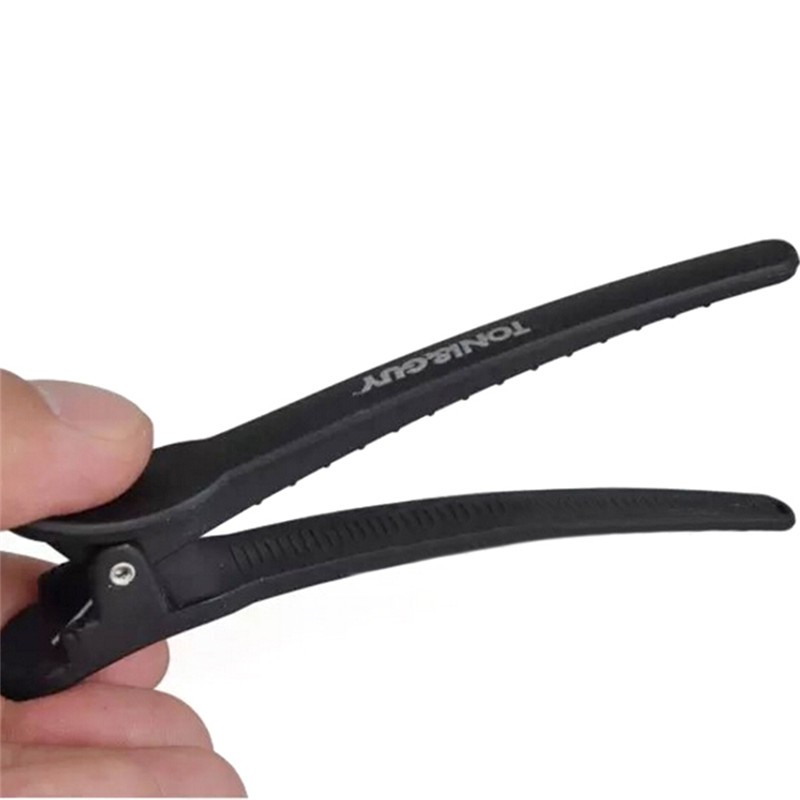 [Hàng mới về] Bộ 12 kẹp tóc tạo kiểu màu đen chuyên dụng cho salon