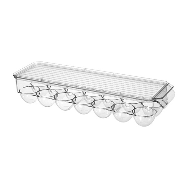 Hộp Đựng Trứng Trong Suốt 12 / 14 / 21 Ngăn Có Nắp Đậy