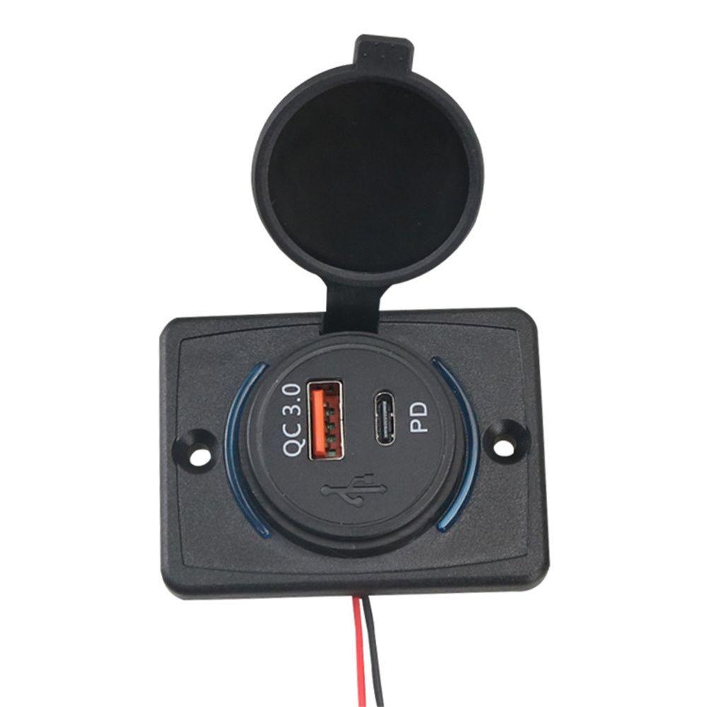 Ổ Cắm Sạc Nhanh 18W PD QC 3.0 Chuyên Dụng Cho Xe Hơi