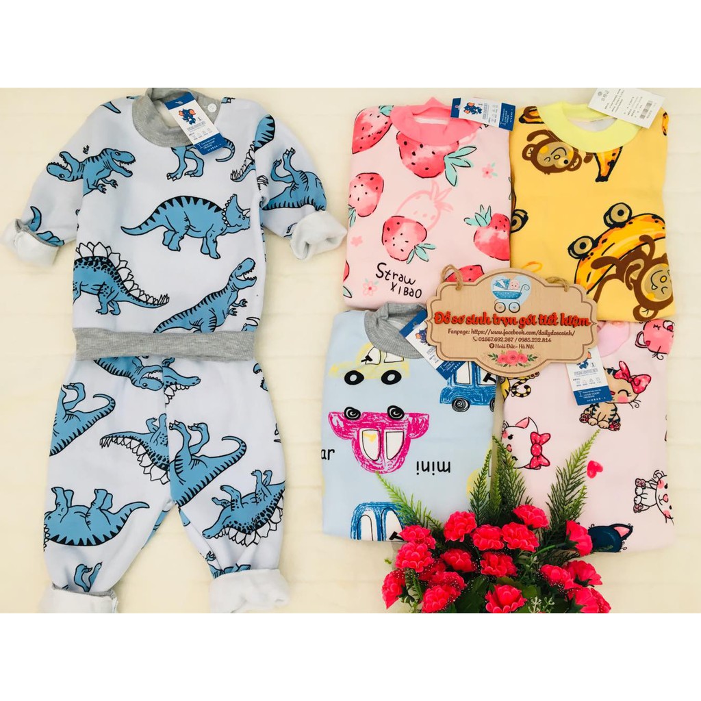 BỘ NỈ CÚC VAI CHO BÉ