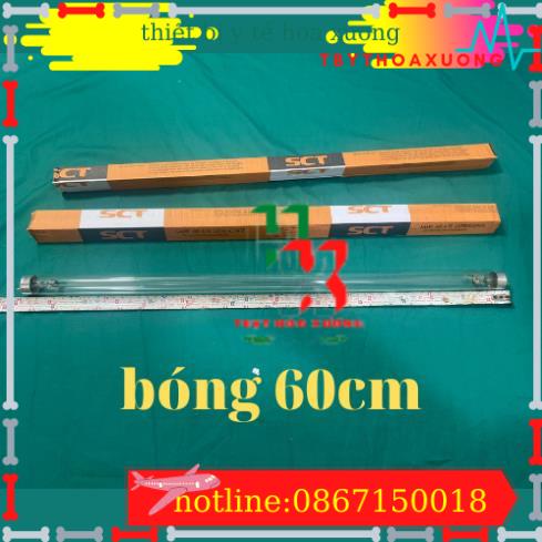 [Com Bo Máng + Bóng UV 60cm ] Đèn Cực Tím Diệt Khuẩn Không Khí Inox Việt Nam