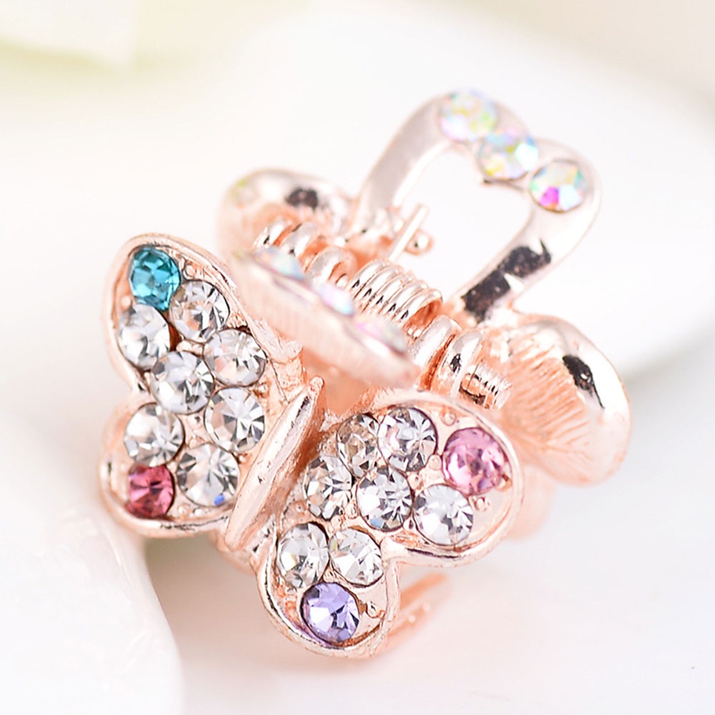 Kẹp Tóc Càng Cua Mini Hình Bướm Dễ Thương Dành Cho Nữ