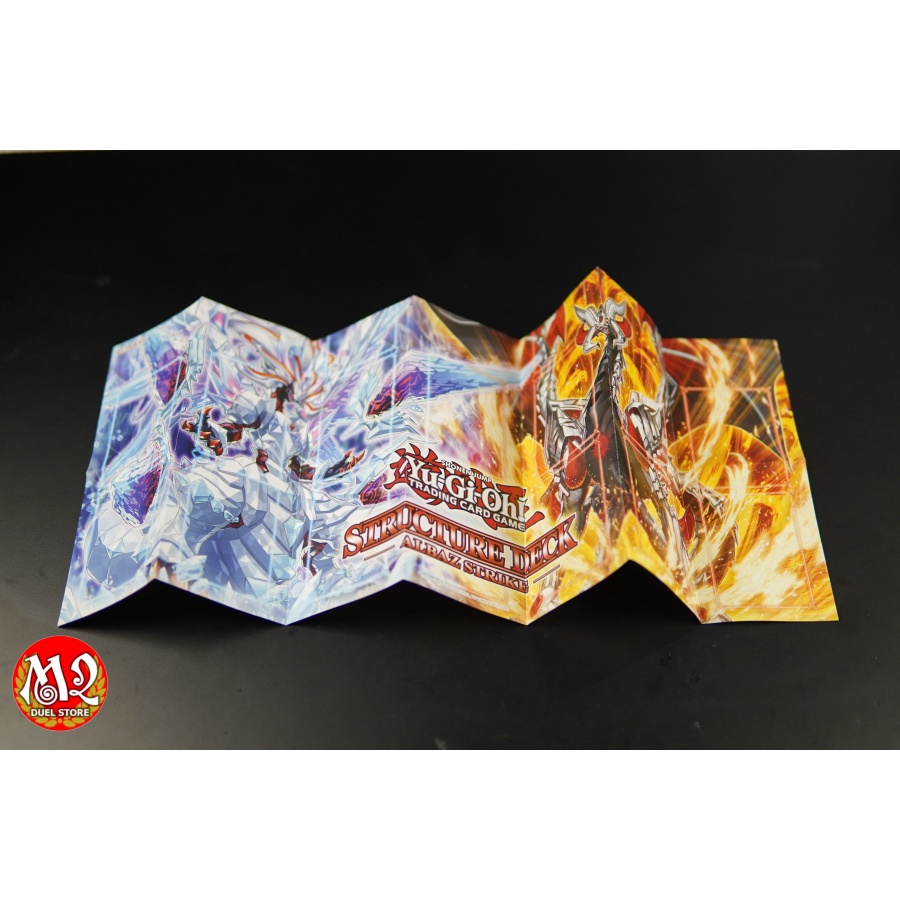 Trọn bộ Bàn đấu giấy thay thế và thẻ giới thiệu Yugioh trong Structure Deck Albaz Strike