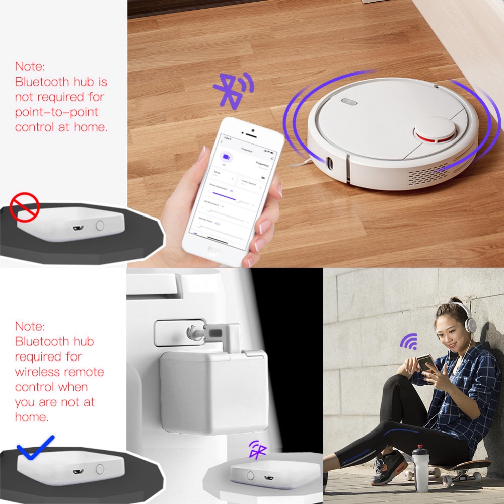 Tuya Bluetooth Thông Minh Fingerbot Schakelaar Bot Knop Pusher Afstandsbediening Nhà Thông Minh Điều Khiển Bằng Giọng Nói Voor Alexa Google Assistent *