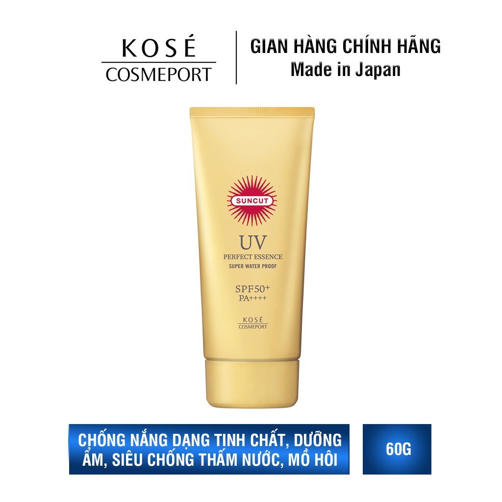 Chống nắng Kosé cao cấp Cosmeport UV Protect Essence Super Waterproof