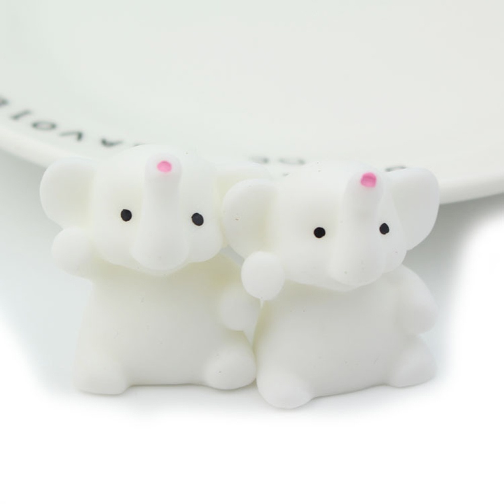 Đồ Chơi Squishy Hình Con Voi Dễ Thương Giúp Giảm Căng Thẳng