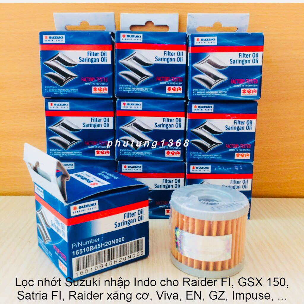 Lọc Nhớt Suzuki Hãng