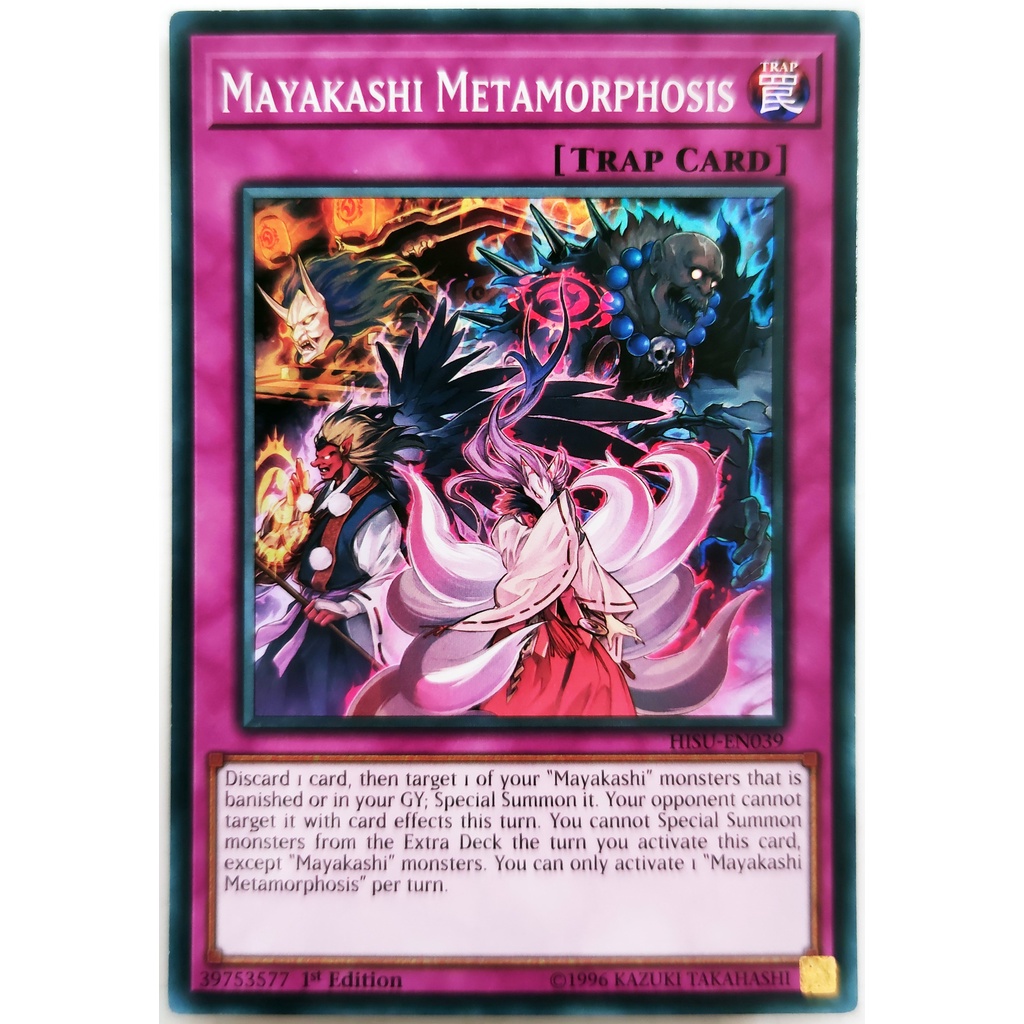 [Thẻ Yugioh] Mayakashi Metamorphosis |EN| Super Rare