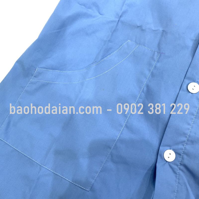 Áo nhân viên tạp vụ, áo lao công, áo nhân viên vệ sinh phòng khám, khách sạn, thẩm mỹ viện