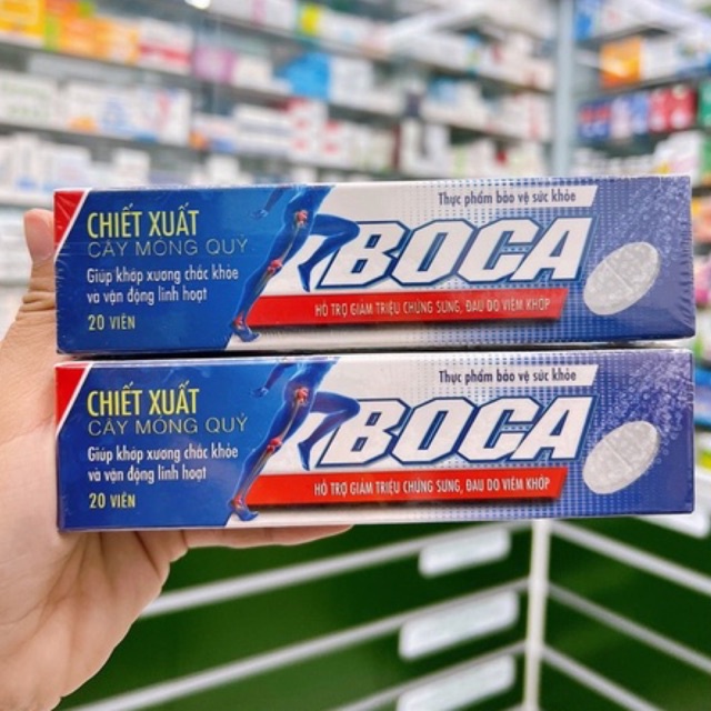 [Chính Hãng] Viên Sủi Xương Khớp Boca - Tuýp 20 viên