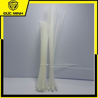 Dây rút nhựa trắng bản nhỏ 2mm đủ kích cỡ