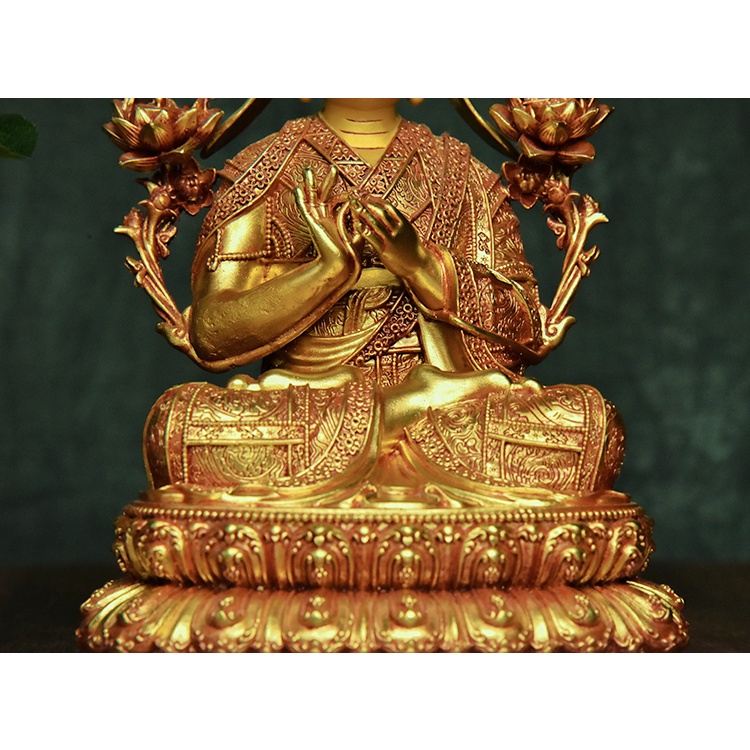 Tôn tượng Tsongkhapa - Pháp khí Mật tông - Phật giáo Tây Tạng