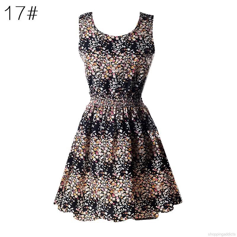 Đầm không tay áo nhiều màu xinh xắn cho nữ | BigBuy360 - bigbuy360.vn