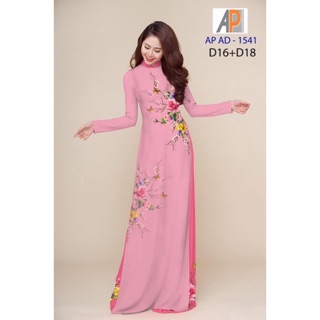 Vải áo dài hoa eo
