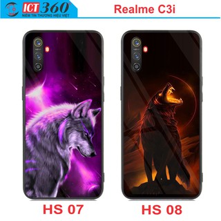 Ốp Lưng Kính Nano Realme C3I Phủ Bóng - in theo yêu cầu