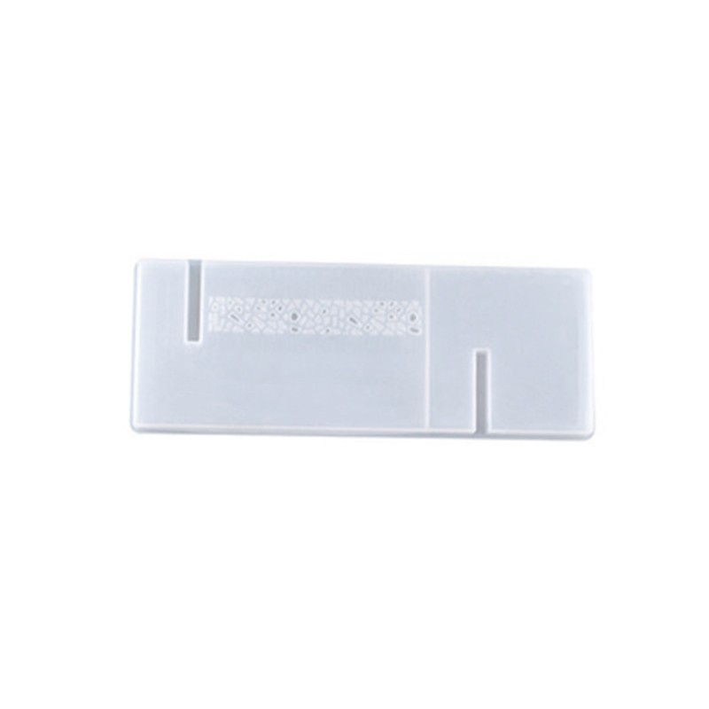 Khuôn silicone làm giá đỡ điện thoại máy tính bảng resin epoxy DIY thủ công trong suốt pha lê