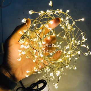 [3m/6m] Đèn đom đóm tua sợi cắm điện /pin trang trí quấn cây thông, gián sinh nel tết trang trí quán cafe, tiệc cưới đẹp