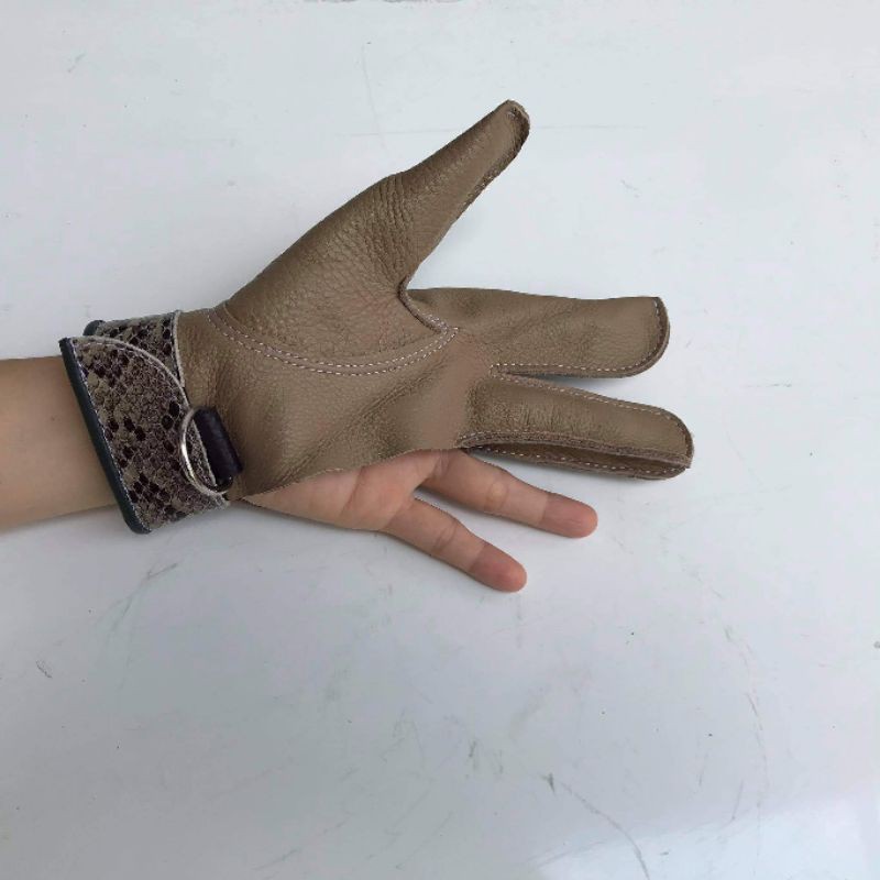 Phụ kiện chim săn - GĂNG TAY CHIM ƯNG NHỎ tặng 1 chuông găng