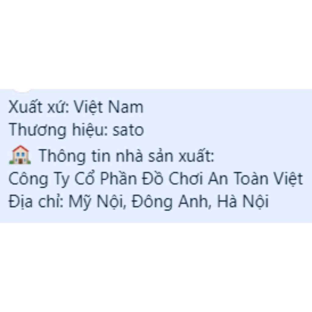 [ FREE SHIP ] Bộ Đồ Chơi Xếp Hình Bé Vui Đến Trường 48 Chi Tiết Sato Chính Hãng Việt Nam