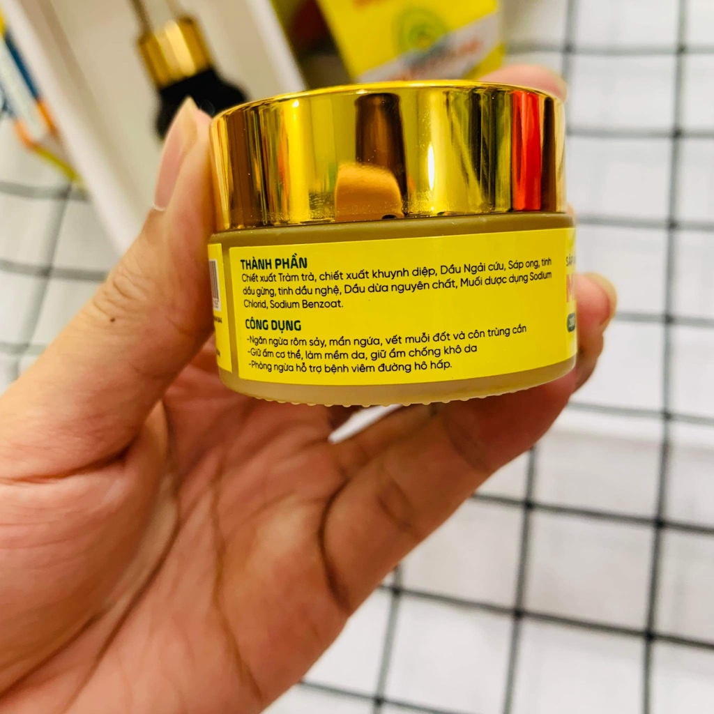 [TẶNG KÈM KHĂN ƯỚT] Dầu húng chanh Minion 30ml