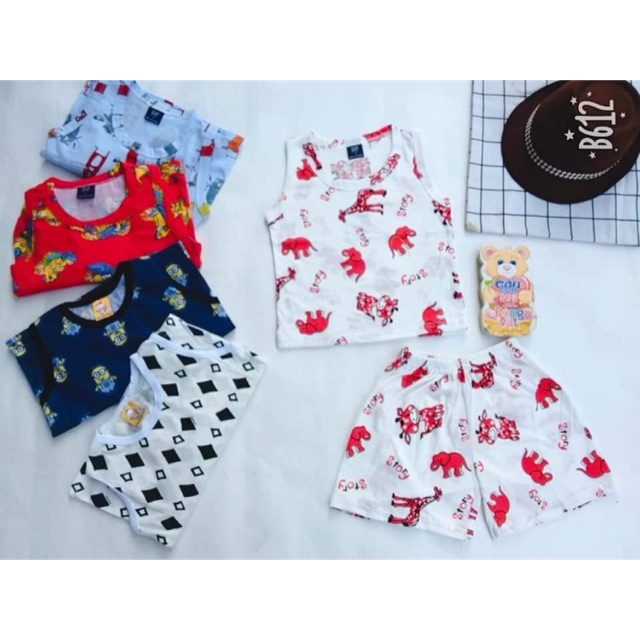 Combo 3 bộ cho bé 10-25kg