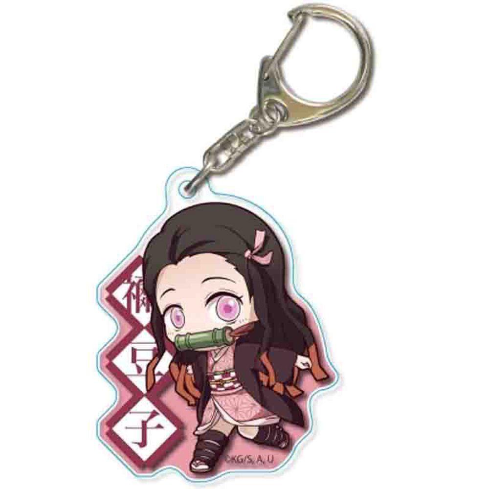 Móc Khóa Hình Nhân Vật Hoạt Hình Anime Kamado Tanjirou