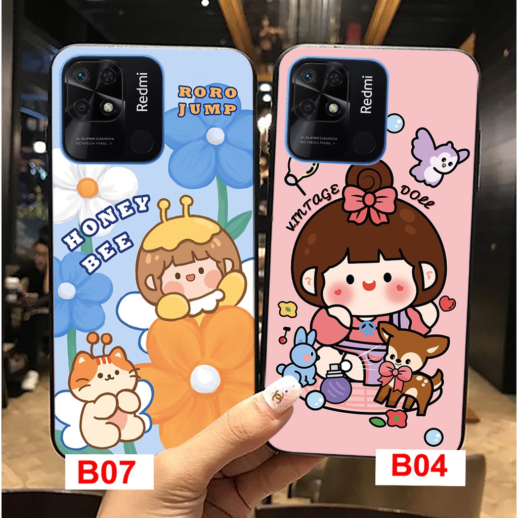 Ốp lưng XIAOMI REDMI 10C - REDMI 9C cô bé zozo cực đáng yêu cute siêu rẻ