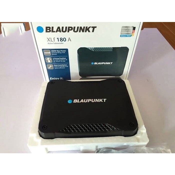 Loa Sub Gầm Ghế Blaupunkt XLF 180A 400 Watts,Bảo Hành 12 Tháng(Tặng kèm Lineout+ dây AV)