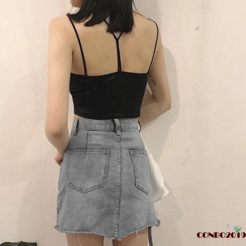 Áo lửng có đệm nâng ngực quyến rũ dành cho nữ